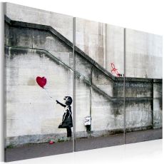 Tavla - Girl With a Balloon by Banksy