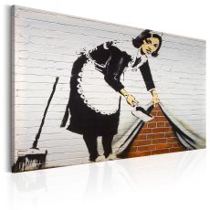 Tavla - Maid in London by Banksy