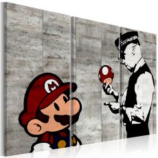 Tavla - Banksy: Mario Bros