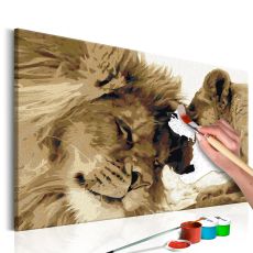 Måla din egen tavla - Lions In Love