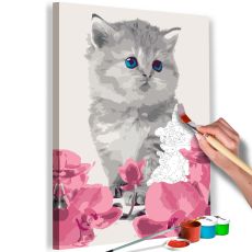 Måla din egen tavla - Kitty Cat