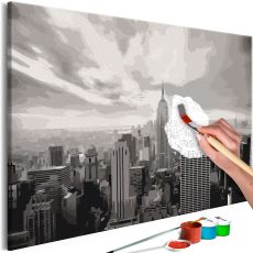 Måla din egen tavla - Grey New York