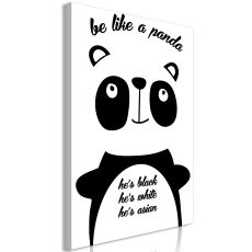 Tavla - Be Like a Panda Vertical