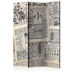 Rumsavdelare - Vintage Newspapers