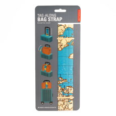 Tag along bag strap Map