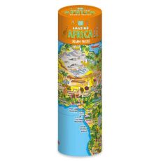 Amazing Africa Map Puzzle in a tube 250 bitar