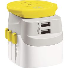 Adapter Worldwide Jordad med 2 USB-A