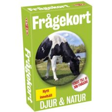 Frågekort Djur & Natur