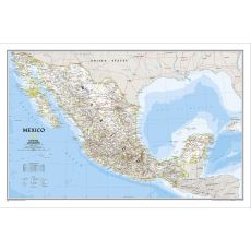 Mexico Väggkarta NGS 79x54cm