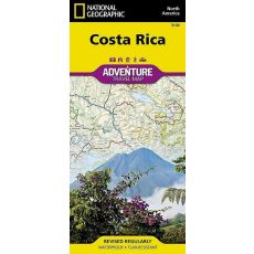 Costa Rica adventure map NGS