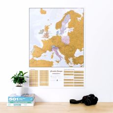 Scratch Europa Maps International