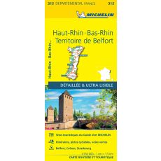 315 Bas-Rhin, Haut-Rhin, Ter.-de-Belfort Michelin