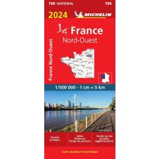 Nordvästra Frankrike 706 Michelin