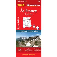 Frankrike sydöstra 709 Michelin
