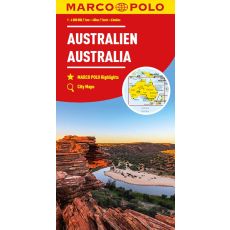 Australien Marco Polo karta