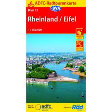 15 Cykelkarta Tyskland Rheiland-Eifel 1:150.000