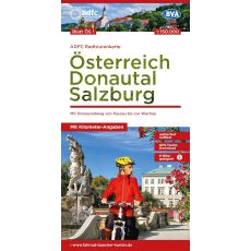 1 Cykelkarta Österrike Danube Valley Salzburg