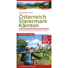 3 Cykelkarta Österrike Styria Carinthia