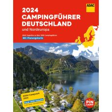 Campingführer Tyskland Norra Europa ADAC 2024