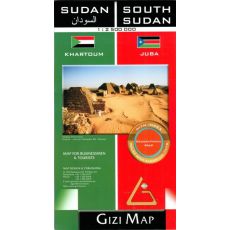 Sudan, Sydsudan Gizimap