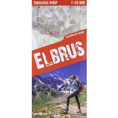Elbrus Trekking Map