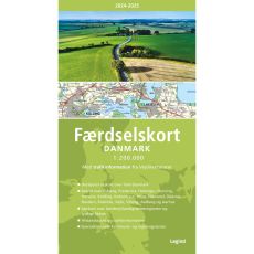 Danmark Atlas Faerdselkort 2024-2025
