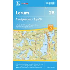 28 Lerum Sverigeserien 1:50 000