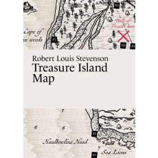 Treasure Island Map - Literary Map