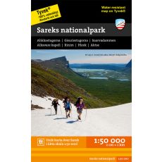 Sareks nationalpark 1:50 000 Calazo
