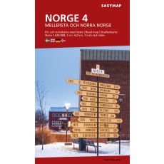 Norge 4. Mellersta och norra Norge EasyMap