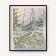 Duved - Tegefjäll 40x50cm Mapbits