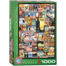 Travel Around the World Pussel 1000 bitar