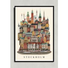Stockholm poster 50x70cm