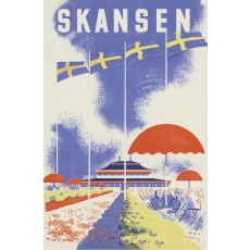 Vykort Skansen