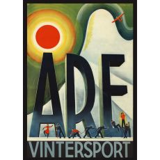 Åre Vintersport 1936, affisch 21x30cm