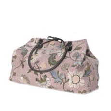 Weekendbag Flower Linen, Dusty Pink, Ceannis