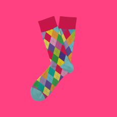 Alternative Rainbow Sock