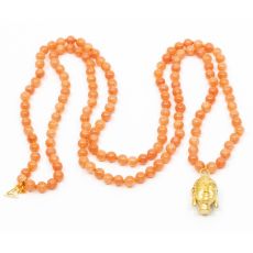 Y-YOGA - Buddha Halsband Peach