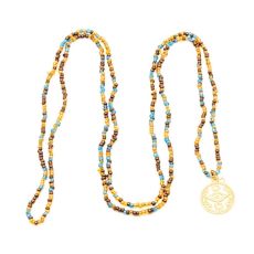 Y-YOGA - Eye Amulet Halsband Mini Gold