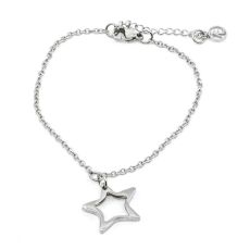 Hollow Star Armband Silver