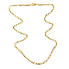 7EAST - Mini Flat Chain Halsband 45cm Guld