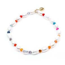 7EAST - Pearl Beads Armband Vit