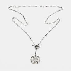 7EAST - Sun Amulet Halsband Silver
