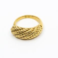 7EAST - Twist Ring Guld