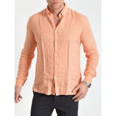 Linston Linen Shirt Orange