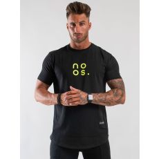 Gym Scoop Tee Black/Neon Yellow