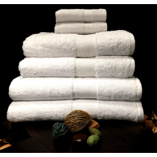 Set of 6 Towels - White