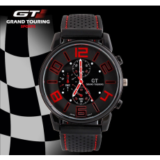 Klocka - Grand Touring GT -Röd