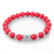 Armband "Buddha" -Röd