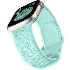 Apple Watch kompatibelt Armband Engrave MINTGRÖN 38/40/41 mm